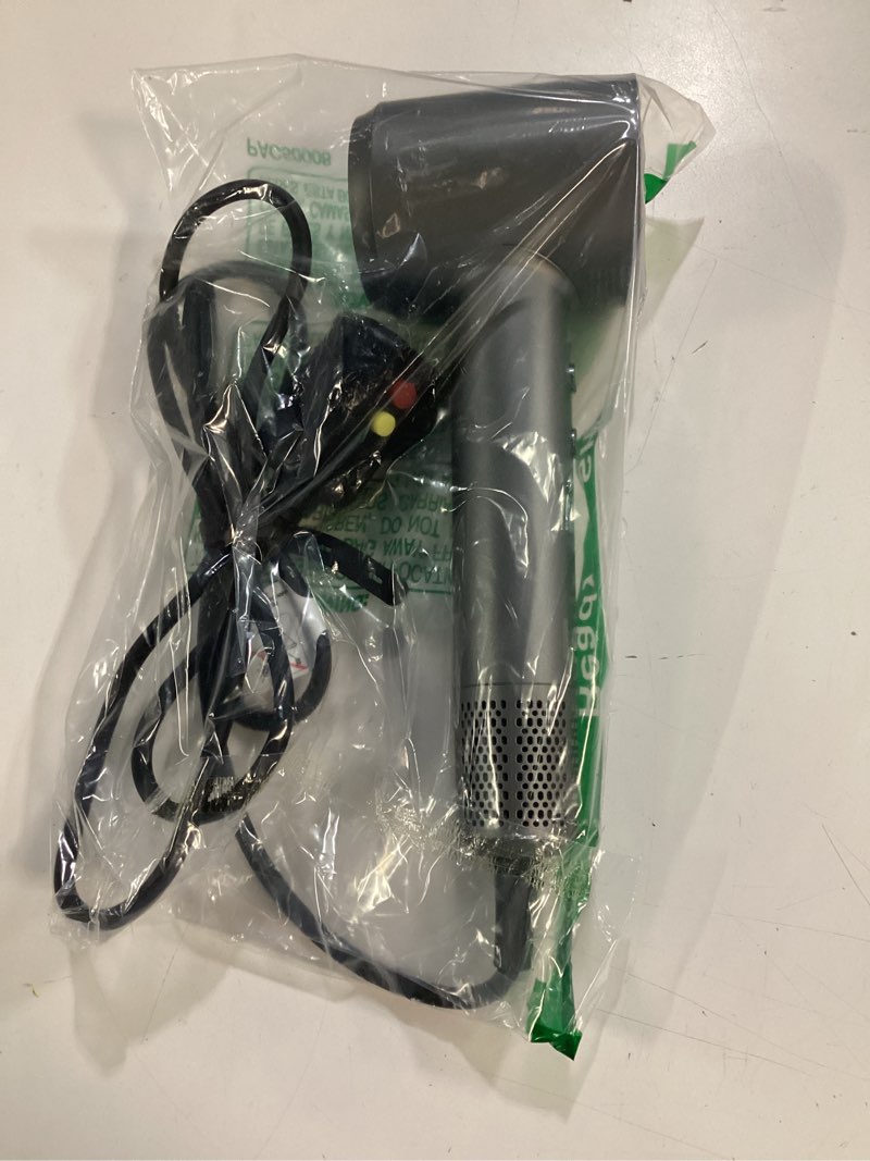 Condition photo showing Good Condition for hair dryer, 150000 rpm brushless motor with 500m negative ions, fast-dry lightweight design, thermocontrol & magnetic nozzle/diffuser, low noise salon blow dryer for all hair, travel, home