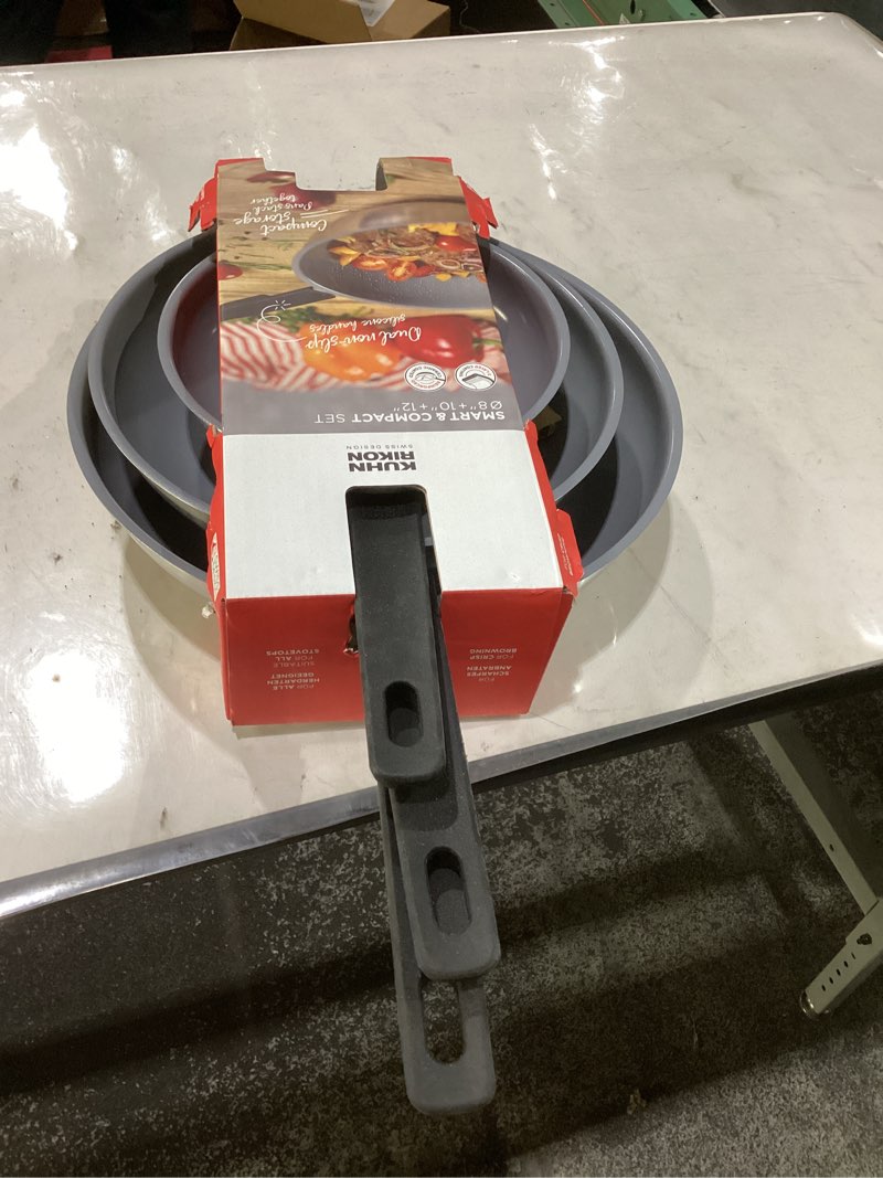 Smart & Compact Frying Pan Set 20 + 24 + 28 CM