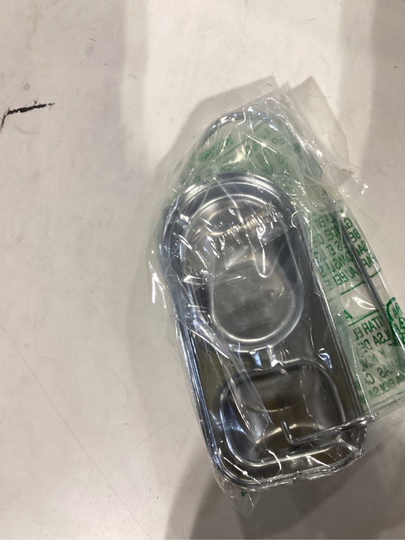 1 Set SHLPDFM Chrome Steel Master Cylinder Cover Single Bail Cap 2-3/4"X5-3/4 Compatible with Ford 1