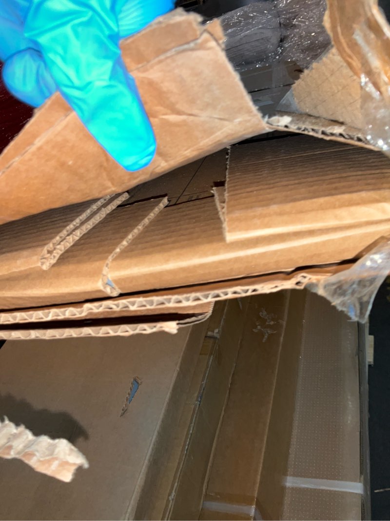 Condition photo showing As Is for Falken Design White Translucent 30% Acrylic Sheet 12" x 72" x 1/2" Thick Plexiglass Panel for DIY Projects, Laser Cutting, Light Boxes, Signage & Displays - Shatterproof, Weather-Resistant