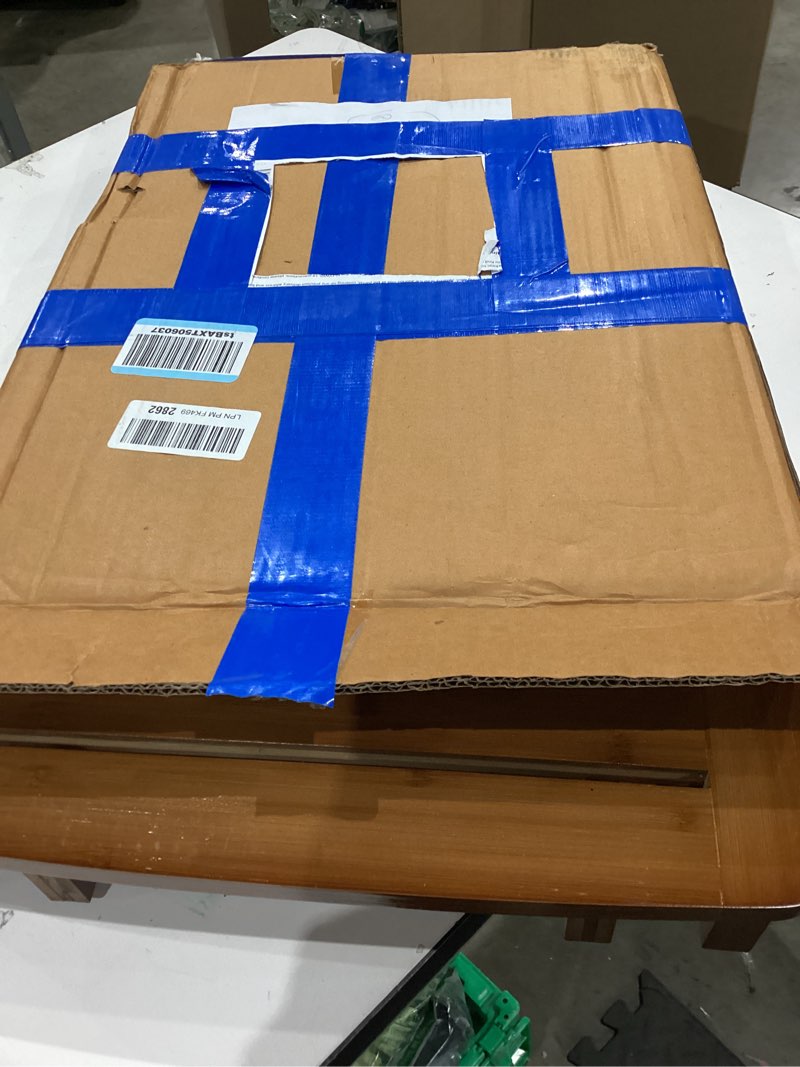 Condition photo showing Good Condition for urforestic portable shower bench-bamboo folding shower stool seat chair fully assembled-hold up to 500 lbs