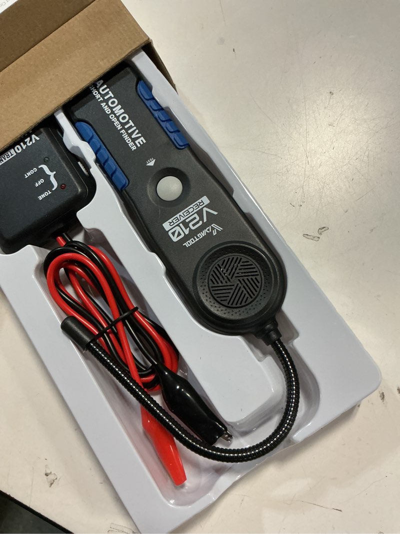 Condition photo showing Good Condition for vdiagtool v210 wire tracer electrical automotive open & short finder circuit tester circuit breaker finder fault probe wire tracker electrical dc 6-42v
