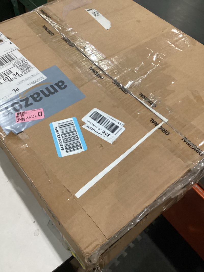 Condition photo showing As Is for Bio Bidet BB2000 Bliss Electric Bidet Toilet Seat, Warm Water with Air Dryer, Heated Seat with Sensor and Slow Close Lid, Night Light, Remote Control, Elongated, White Elongated Premium Bidet