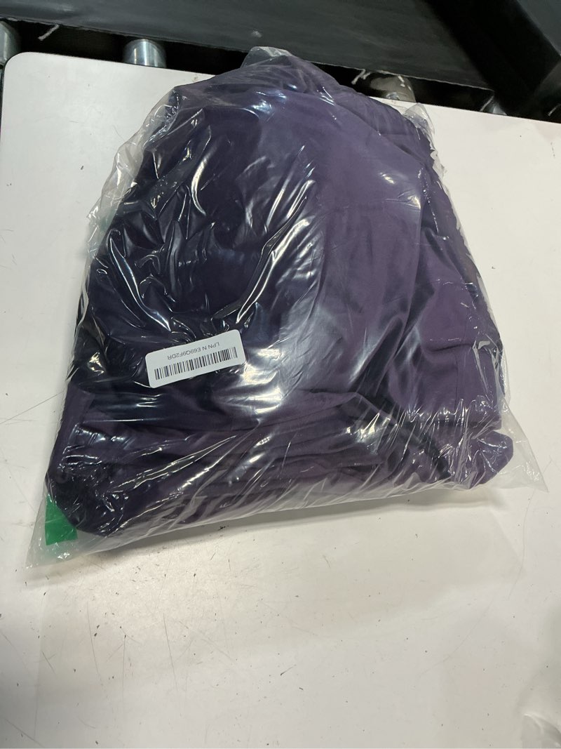 Condition photo showing Good Condition for nicetown purple velvet curtains 84 inches for bedroom, sound reducing heavy-duty solid rod pocket light blocking drapes/panels for living room (2 panels, 52 inches wide each panel) purple series - purple 52"w x 84"l (pack of 2)