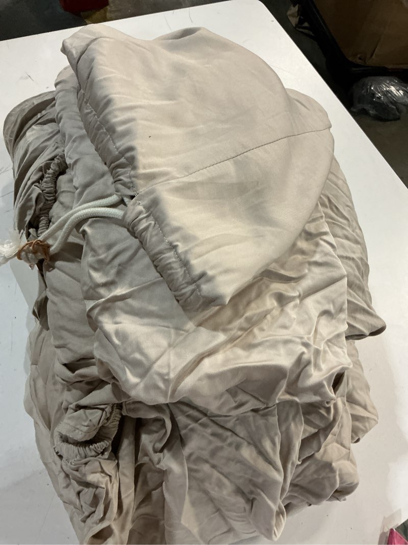 Condition photo showing As Is for bamboo sheet set