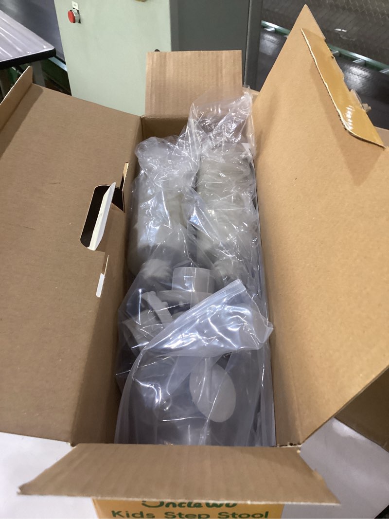 Condition photo showing New/Like New for Kids Step Stool for Toddlers - Dual Height Potty Training Stool for Bathroom Sink & Kitchen, Non-Slip 2 Step Stool, Holds up to 200lbs, Sturdy Safety Helper for Kids (2 Pack)