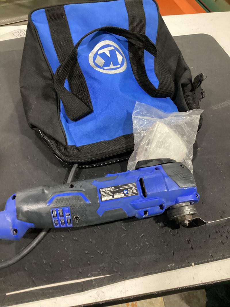  kobalt 4 -amp variable speed 28 -piece oscillating multi-tool with soft model #k4mt-03