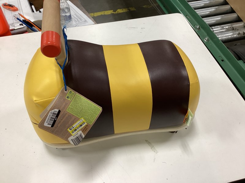 Condition photo showing New/Like New for b. toys wooden bee ride-on - boom buggy