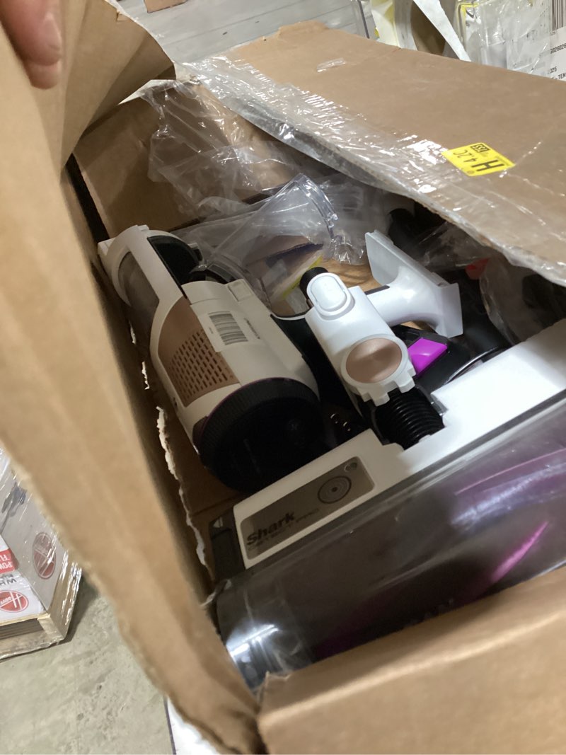 Condition photo showing As Is for Not tested Shark IW1111 Detect Pro - Lightweight Cordless Vacuum Cleaner with HEPA Filter, Portable Handheld Attachment, Crevice Tool, Rechargeable Multi-Surface Stick Vacuum for Household Pet Hair, Dark Grey