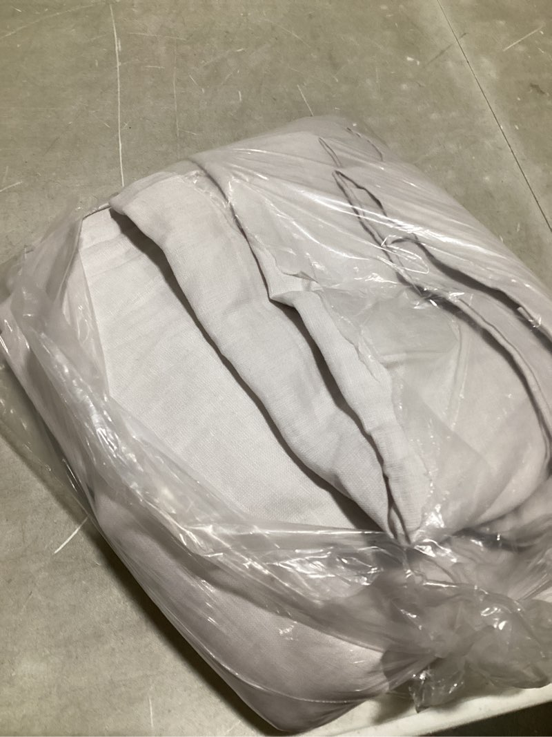 Condition photo showing Good Condition for european linen curtain, 96x96, cloud