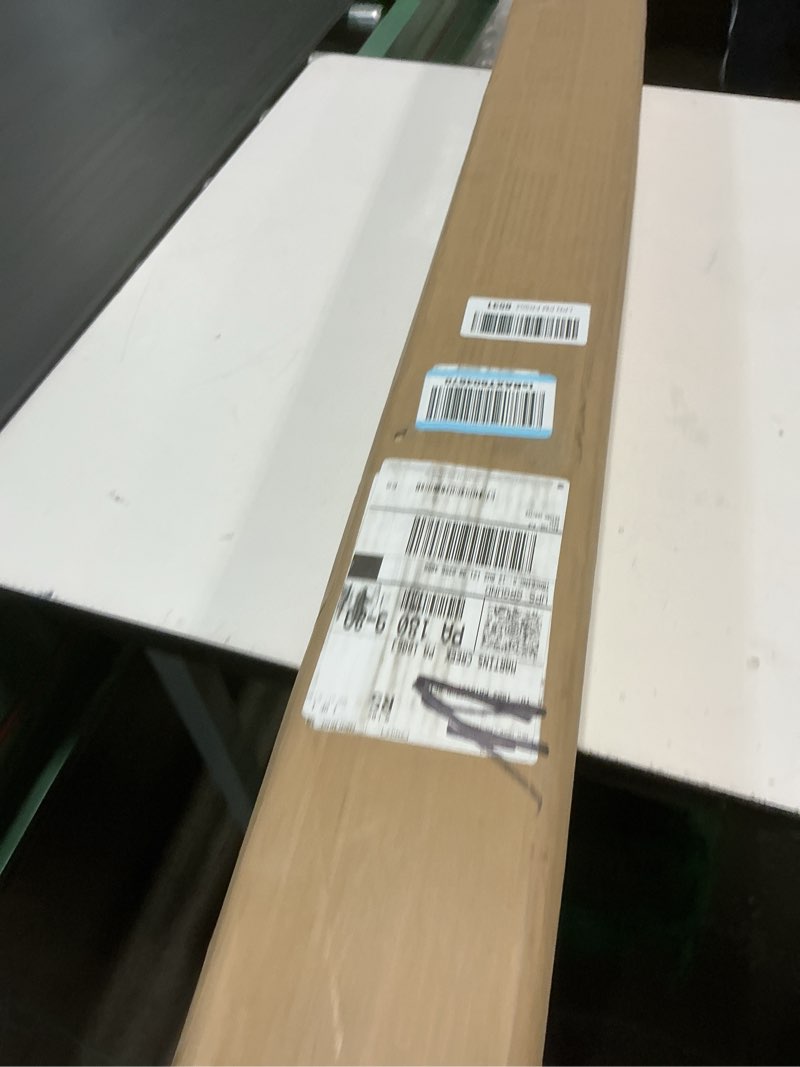 Condition photo showing New/Like New for Cordless Bamboo Roman Shades for Windows, Blinds Size (46.5" W ×48" H) Colour (Highfield Teak) Highfield Teak 46.5" W × 48" H