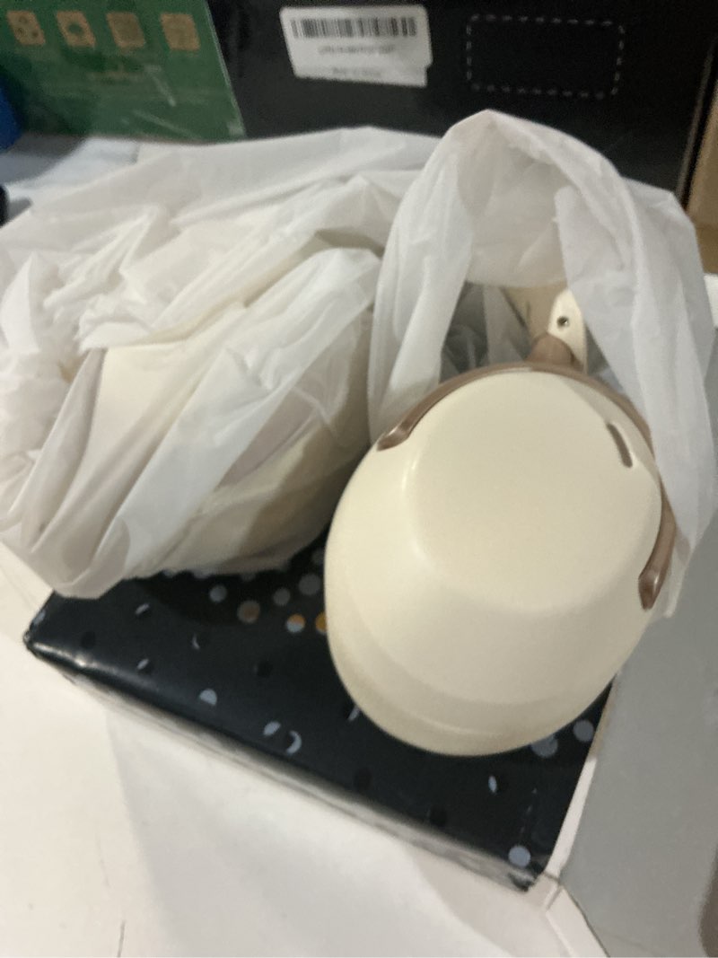 Condition photo showing Good Condition for lorelei q30 bluetooth headphones over ear,60h playtime & 3 eq music modes,bt6.0 headphones wireless with mic,foldable lightweight headsets,hifi stereo deep bass for home travel ipad tablet-beige white