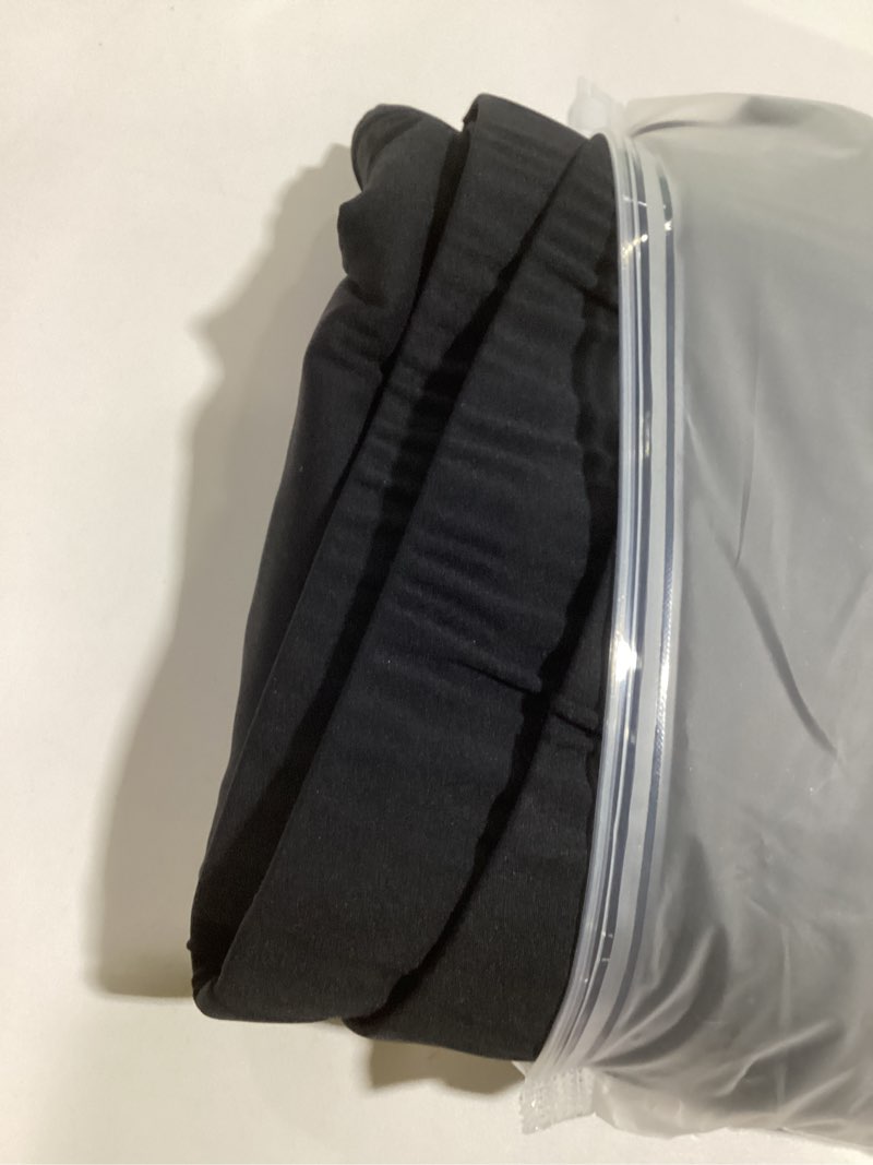 Condition photo showing Good Condition for Women's Golf Pants with Deep Pockets Stretch 7/8 High Waisted Travel Pants Ankle Pants Casual Drawstring XX-Large Black