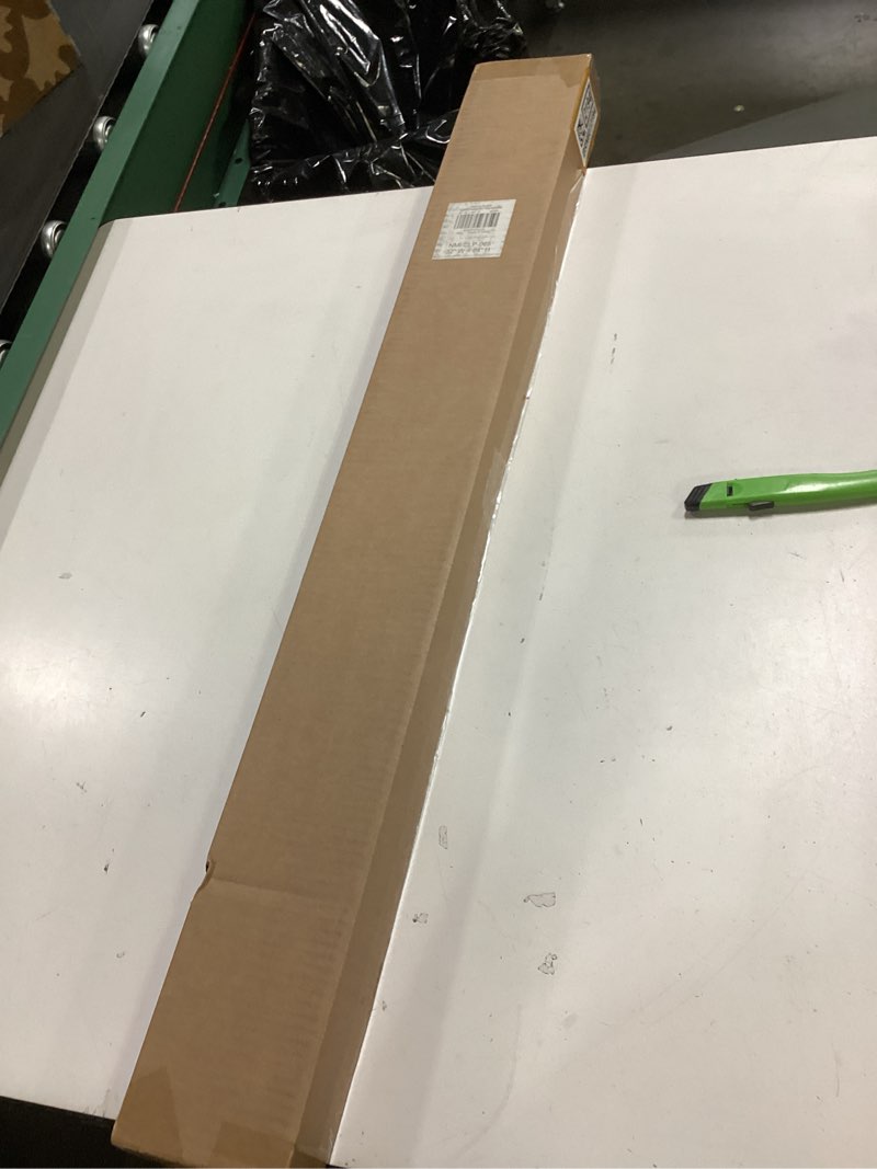 Condition photo showing New/Like New for lazblinds no tools no drill 1\" vinyl mini blinds, cordless blinds for windows, light filtering horizontal window blinds & shades, 32\" w x 64\" h, white cordless-white 32\" w x 64\" h