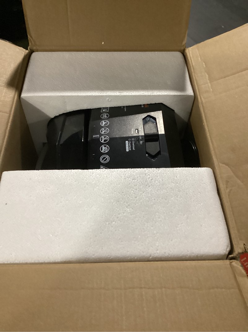 Condition photo showing Good Condition for bonsaii 12-sheet micro cut shredders for home office, 60 minute p-4 security level paper shredder for cd, credit card, mails, staple, clip, with jam-proof system & 4.2 gal pullout bin c266-b 12 sheet-6 0mins