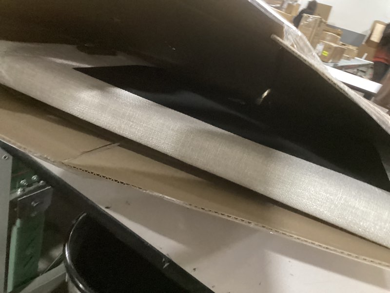 Condition photo showing As Is for HONBAY Sectional Sleeper Sofa Couch with Pull Out Bed, Convertible L Shaped Couch with Storage, Sleeper Sectional Sofa Bed for Living Room, Beige Beige Sleeper sofa 2