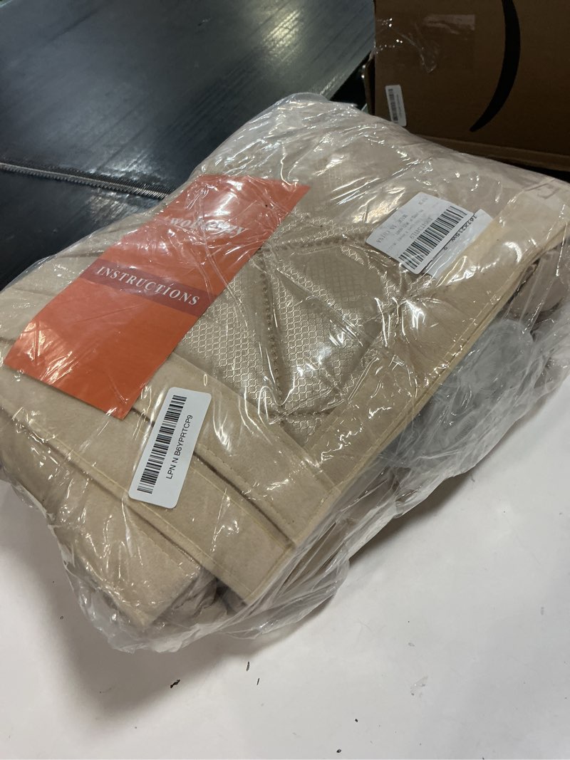 Condition photo showing Good Condition for thermal door curtain fits doors size 60"x83"?curtain size 63"x85", magnetic insulated side open keep warm in winter cool in summer,diamond pattern,beige side open beige 60" x 83"