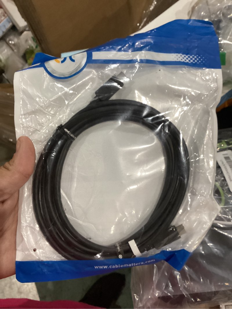 Condition photo showing New/Like New for cable matters 20gbps usb c to usb c monitor cable - 6ft / 1.8m, supports up to [8k@30hz / 4k@120hz video, 240w charging, 20gbps data transfer], usbc video cable with usb 3.2 gen 2