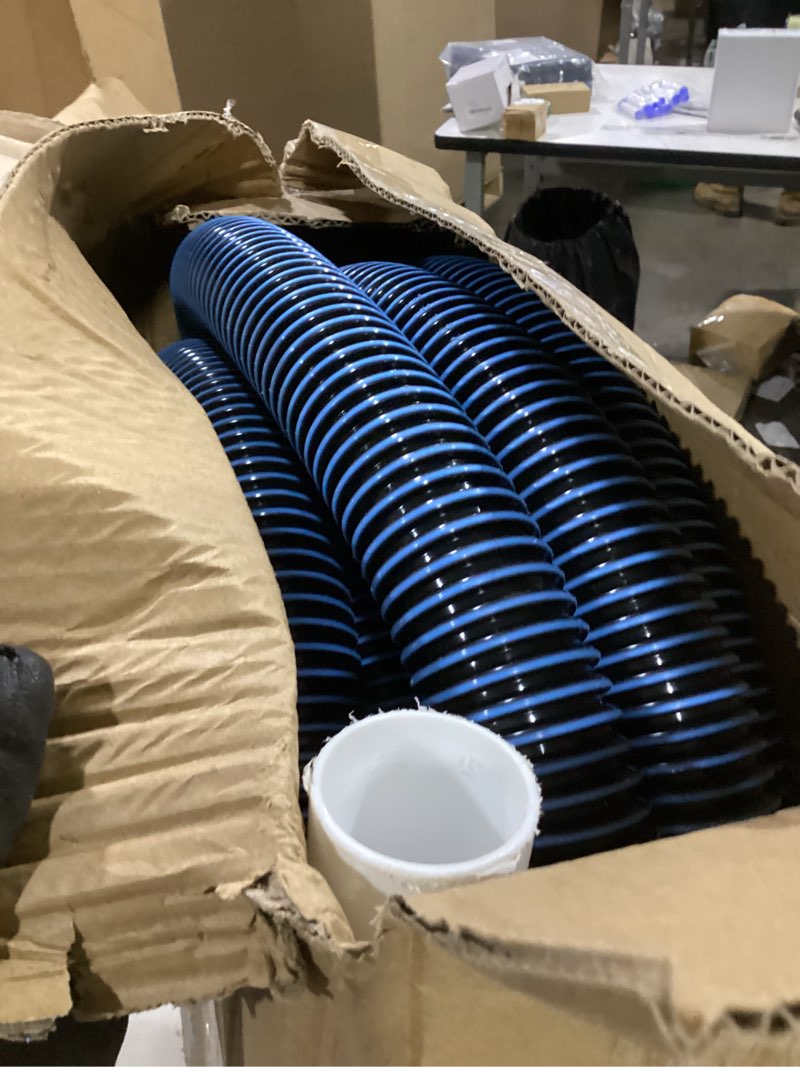 Condition photo showing Good Condition for bewave pool vacuum hose, above/in ground manual heavy duty swimming pool hose with swivel cuff, 1-1/2 in x 30 ft 1-1/2 in x 30 ft, 1 pack
