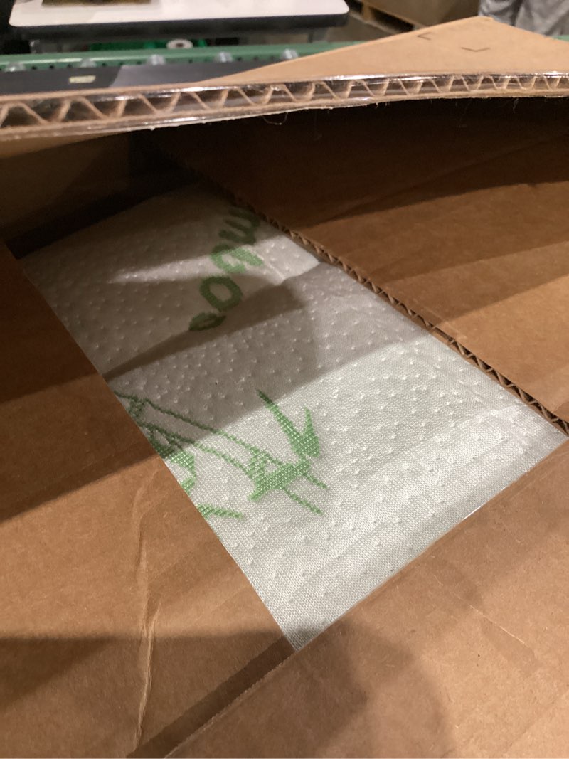 Condition photo showing Good Condition for Ultra Soft King Size Mattress Topper - Viscose Made from Bamboo Pillow Top Mattress Pad for Back Pain Relief - Naturally Cooling for Hot Sleepers, Green Green King