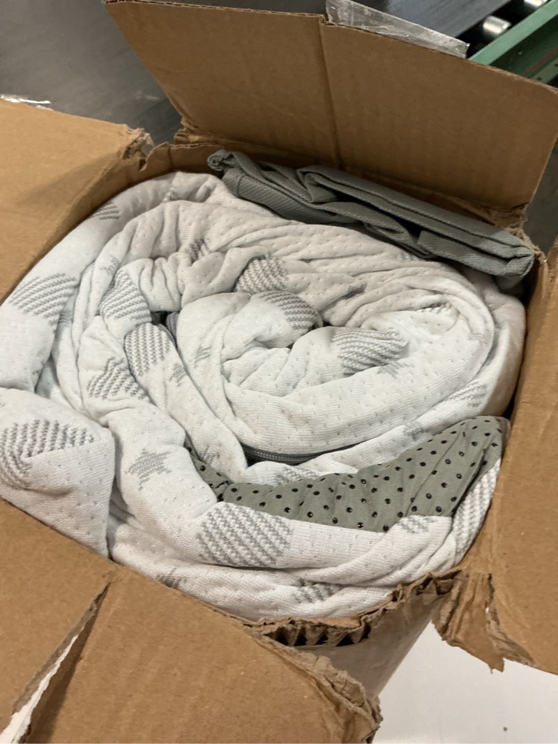 Condition photo showing Good Condition for Babylicious Waterproof Pack and Play Mattress Topper | 38" x 26" x 1.5" | Trifold Style - Breathable Soft Plush Foam - Portable Mattress Topper- Baby Foam Mattresses for Babies Dreamy