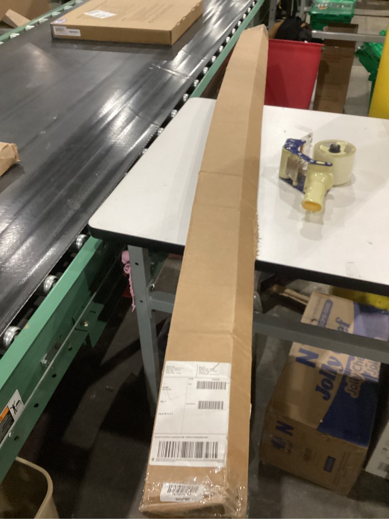 Condition photo showing Good Condition for A&A Surfaces Adelaide Mist 3/4 in. T x 2.75 in. W x 94 in. L Luxury Vinyl Flush Stair Nose Molding LVR501-0106-FSN marble 
