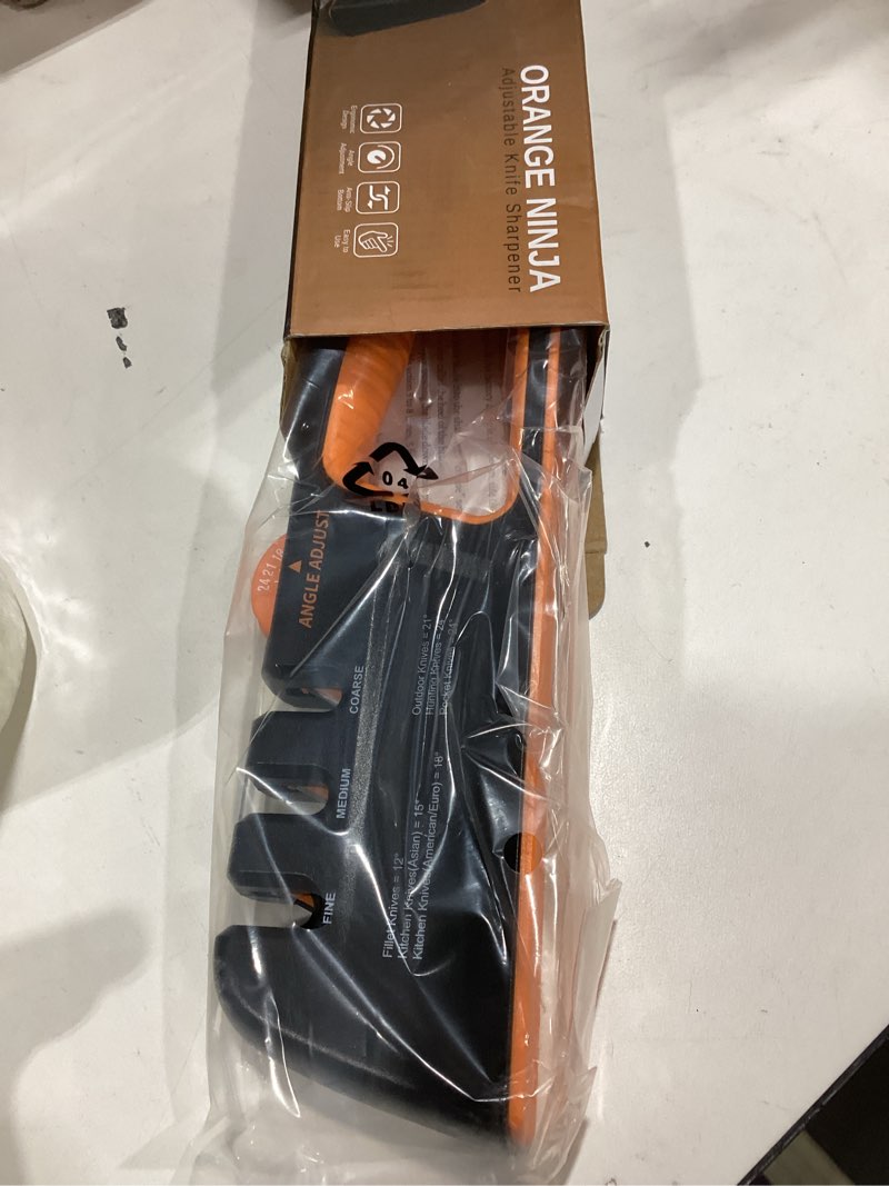 Condition photo showing Good Condition for 5 Precision Adjust Knife Sharpener- 3-Stage Premium Kitchen Knife Sharpener to Repair, Restore & Polish Blades by Sharp Pebble