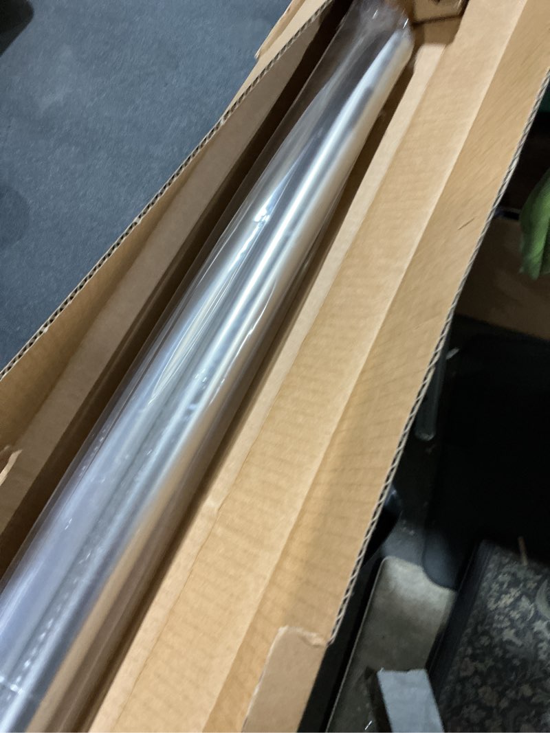 Condition photo showing Good Condition for ivilon drapery window curtain rod - knob design, 1 inch rod, 72 to 144 inch. satin nickel