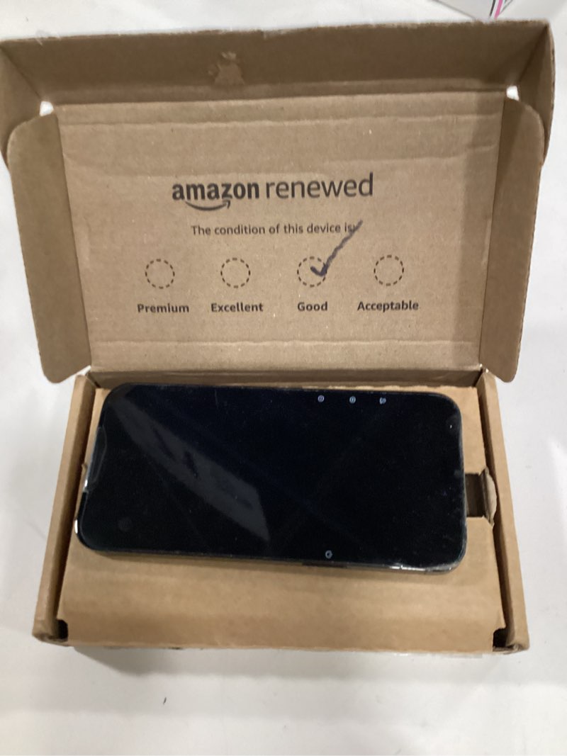 Condition photo showing New/Like New for apple iphone 14 pro max, 512gb, space black - unlocked (renewed) *** working condition verified. no network or connectivity tests were performed. bidder be advised ***