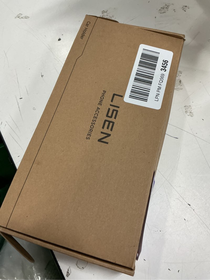 Condition photo showing Good Condition for LISEN for iPad Holder Car Mount Road Trip Essentials Activities for Kids Gifts, Car Accessories for Women Interior, 3 in 1 Tablet Holder Backseat Camping Car Organizer Back Seat Headrest iPad Mount Black