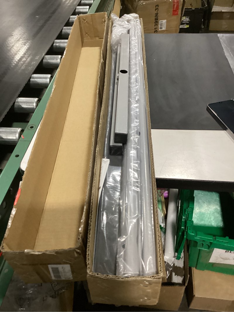 Condition photo showing Good Condition for rantila single large panel room divider, privacy screen for office, partition separators, freestanding divider 71''w x 69.5''h, grey grey 1 large panel