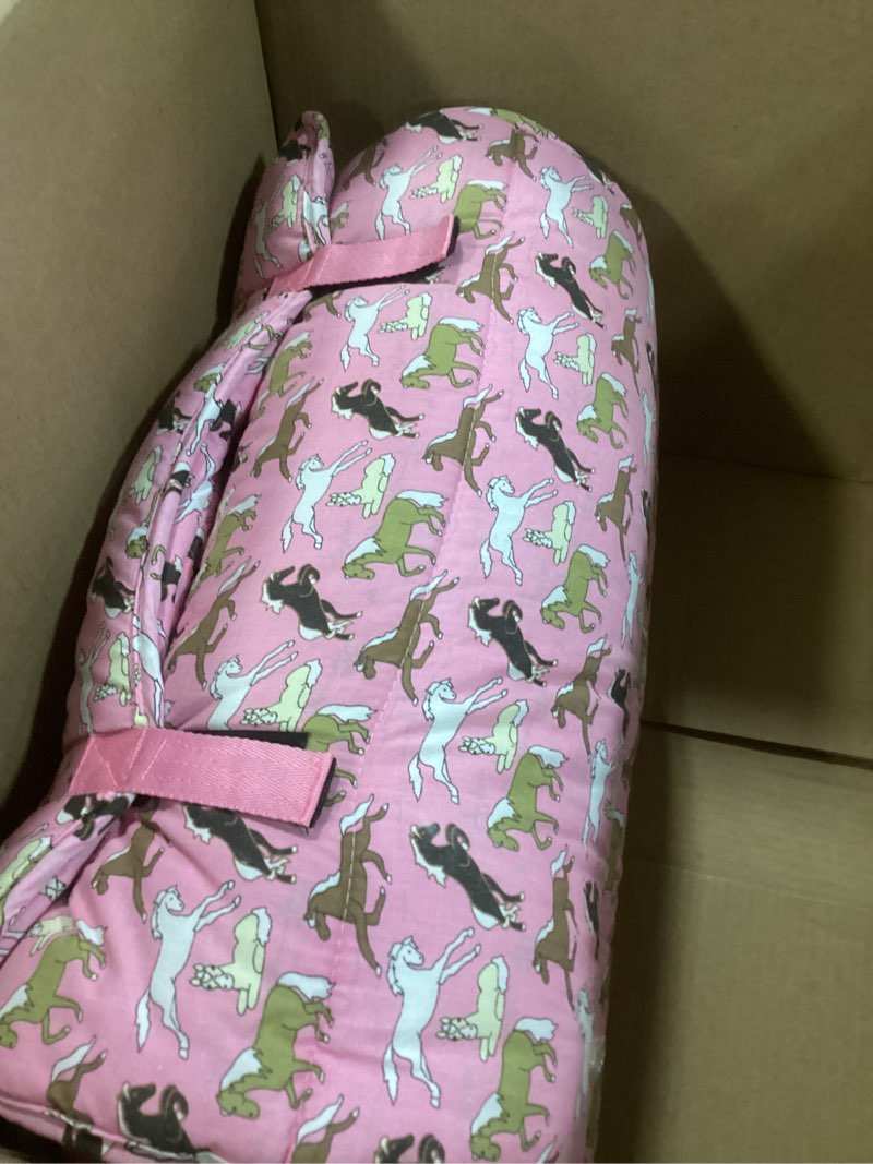 Condition photo showing Good Condition for wildkin kids original nap mat – cozy kids sleep mat with pillow, ideal for school & travel horses in pink