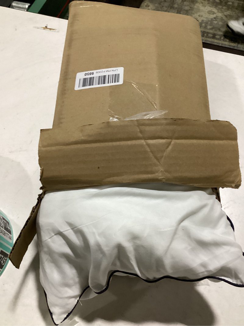 Condition photo showing Good Condition for puredown® 24x24 Pillow Inserts Set of 2, Full Fluffy Down Alternative Euro Pillows, Soft Plush Decorative Throw Pillows for Couch, Sofa, Bed and Home Decor 1 24x24 Inch (Pack of 2)