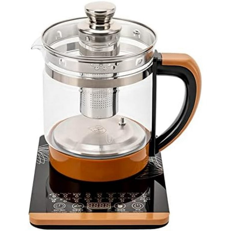 Electric Water Kettle .8l 100-800w, Multifunctional Electric Glass Kettle Can Meet The Drinking Needs, Hot Tea Maker Health Pot For Health Medicine Meals, Scented Tea, Coffee, Soup