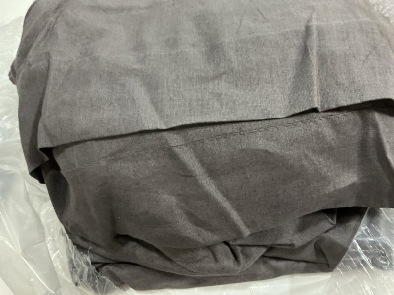 Condition photo showing New/Like New for european linen room darkening curtain - single panel, 96x120, storm