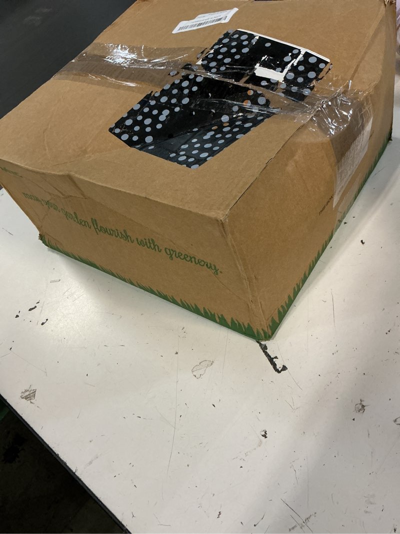 Condition photo showing New/Like New for mixc 230ft quick-connect drip irrigation system kit, automatic garden watering system with 1/4" & 1/2" fast-lock tubing - adjustable nozzles & sprinklers for garden, greenhouse, lawn, potted plants 33ft main tube+197ft 1/4'' tube