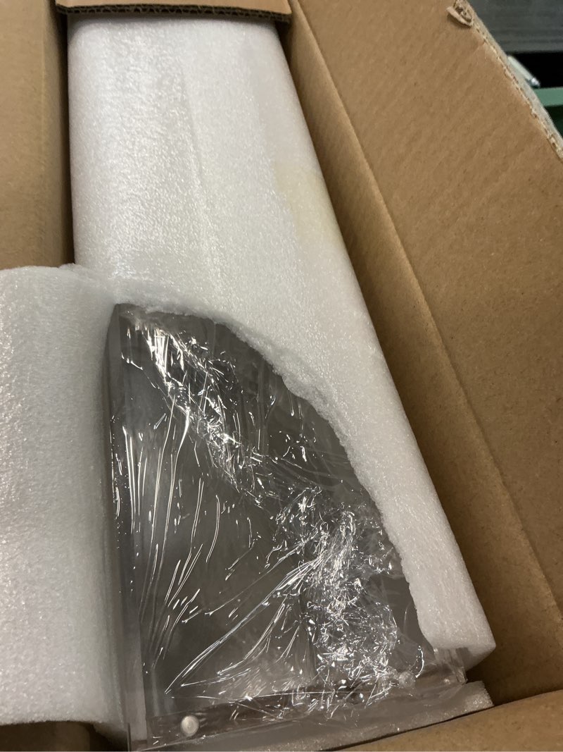 Condition photo showing Good Condition for dedc 1pcs one-piece clear acrylic case for 3 mtg commander decks closure tcg display box protective 