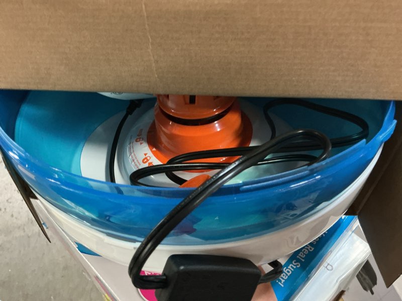 Condition photo showing As Is for cra-z-art cotton candy maker, diy homemade real cotton candy machine for kids