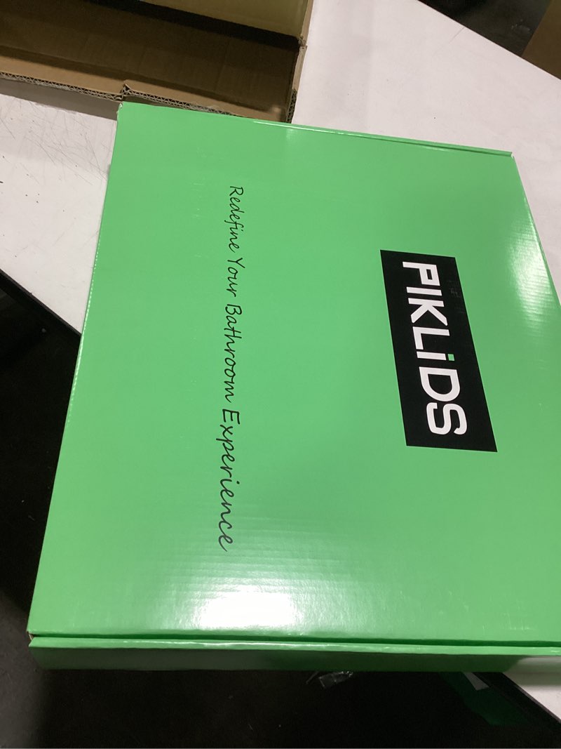 Condition photo showing New/Like New for Toilet Seat, Oak Wood, Solid Wood, High Gloss Finish, PIKLiDS (Round)