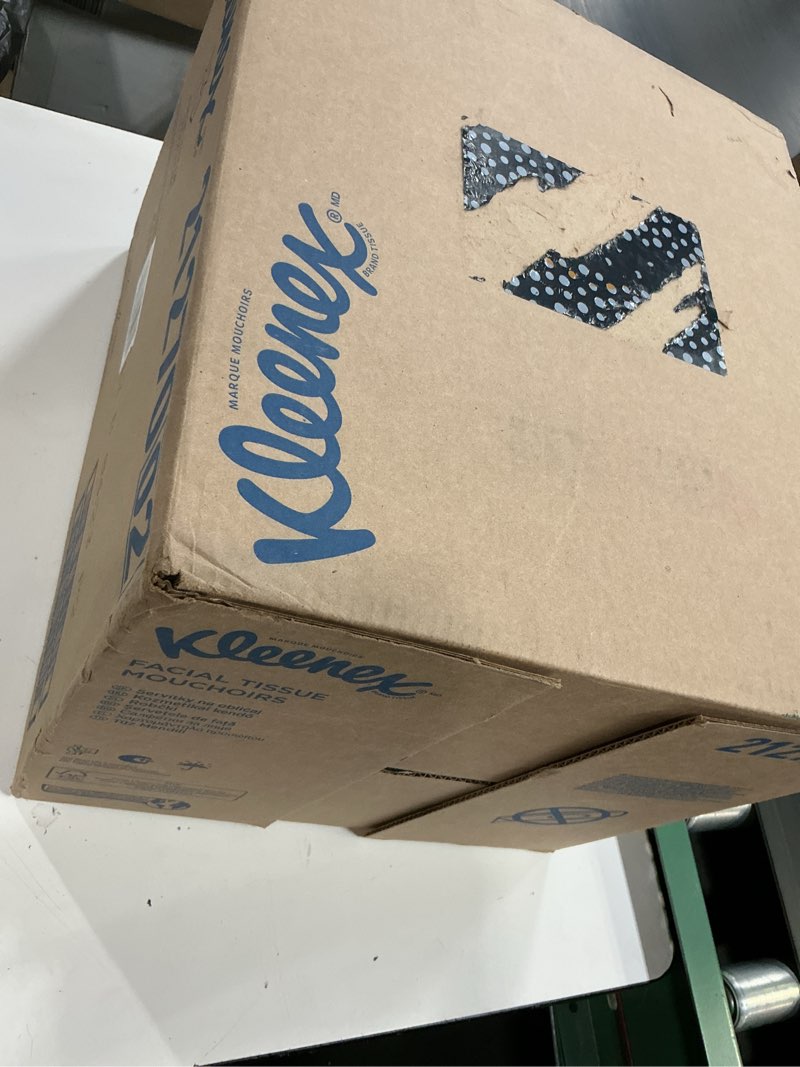 Condition photo showing New/Like New for kleenex professional facial tissue, bulk (21270), 2-ply, white, upright cube boxed format, designed for business (90 tissues/box, 36 boxes, 3,240 sheets/case) 90 count (pack of 36)