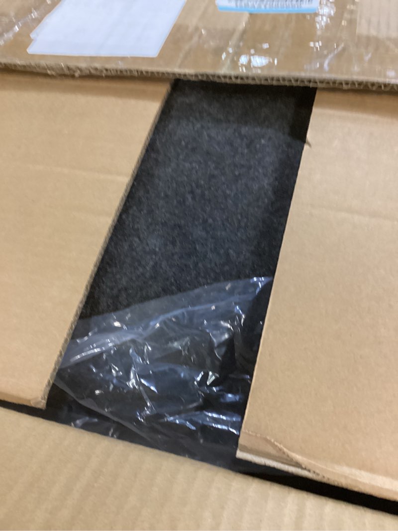 Condition photo showing Good Condition for garage mats oversize garage floor paking mat for under car, 8.8 x 22 ft non-slip gray garage flooring carpets, absorbent oil garage parking mat, waterproof mats 8.8' x 22'