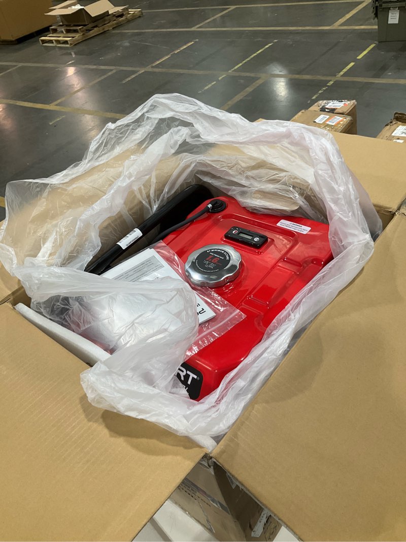 Condition photo showing As Is for 4400-watt portable inverter generator, gas powered, co-sensor, lightweight & quiet for home use and emergency backup, camping, epa compliant