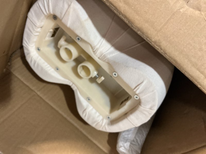 Condition photo showing Good Condition for EaseHome Dress Form Mannequin Body, 50”-70”Height Adjustable Female Beige Linen Fabric Manikin Torso,Model Display Body Stand with Detachable Silver Metal Bracket and Rectangular Base Beige Adult 50-70 Inches