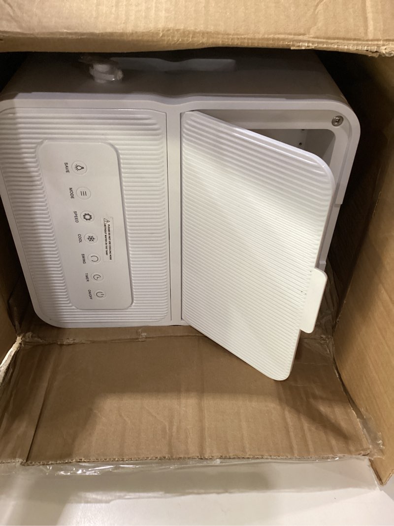 Condition photo showing Good Condition for portable air conditioner windowless, evaporative cooler with screen, remote, 3 speeds, 12h timer-04 ivory 24"