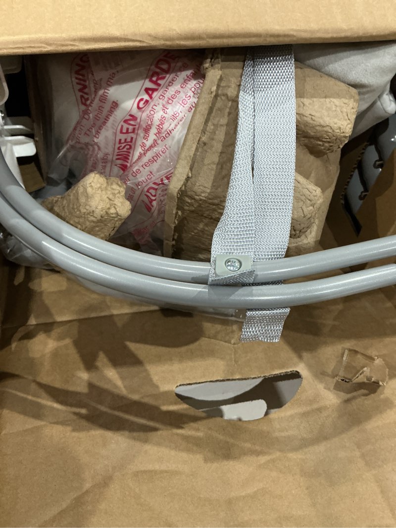 Condition photo showing As Is for graco simple sway swing, ivy
