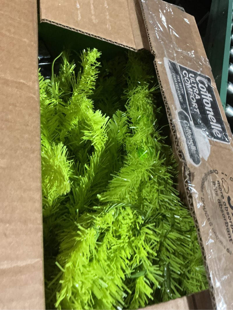 Condition photo showing As Is for 6FT Pre-lit Christmas Tree with Lights - Bendable Whimsical Christmas Tree for Christmas Decorations Indoor/Outdoor or Porch Decor, 170 Lights / 460 Tips / 8 Flashing Modes