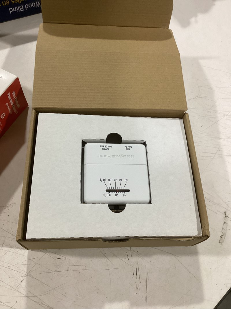 Condition photo showing Good Condition for honeywell home heating and cooling lever thermostat