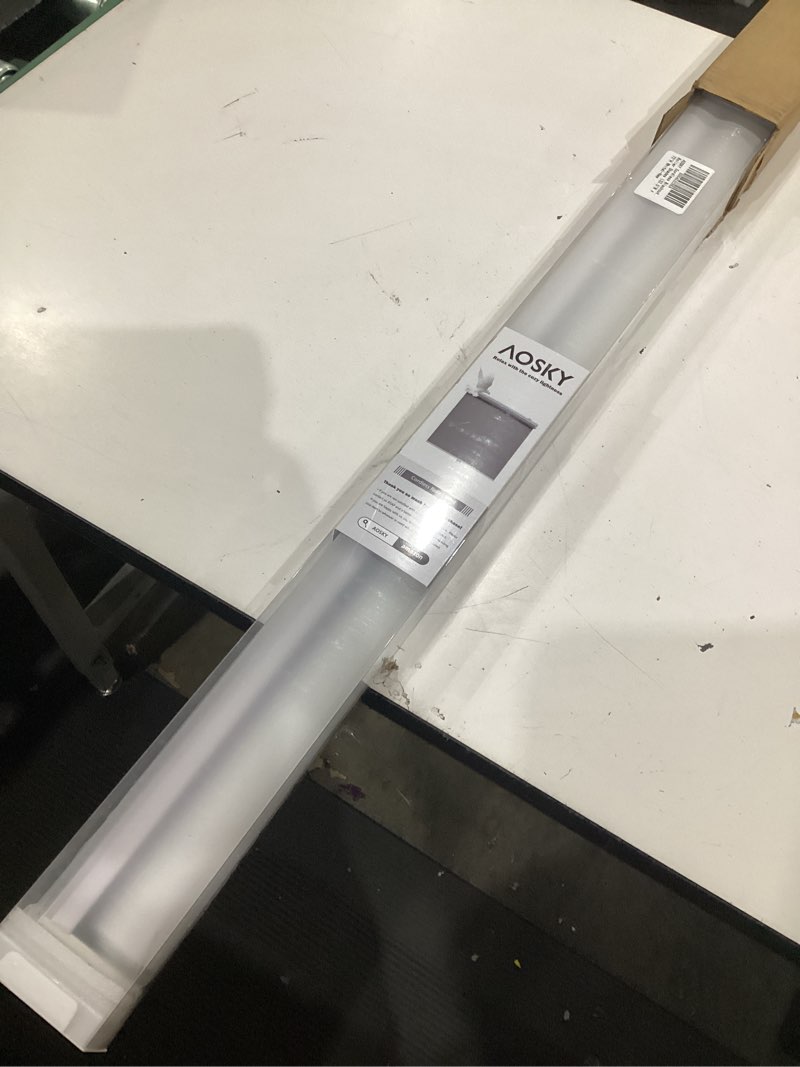 Condition photo showing Good Condition for aosky cordless roller shades blackout blinds for windows room darkening rolled up shades with spring system, uv protection window shades door blinds for home and office (32.5" w x 72" h, white) 32.5"w x 72"h white