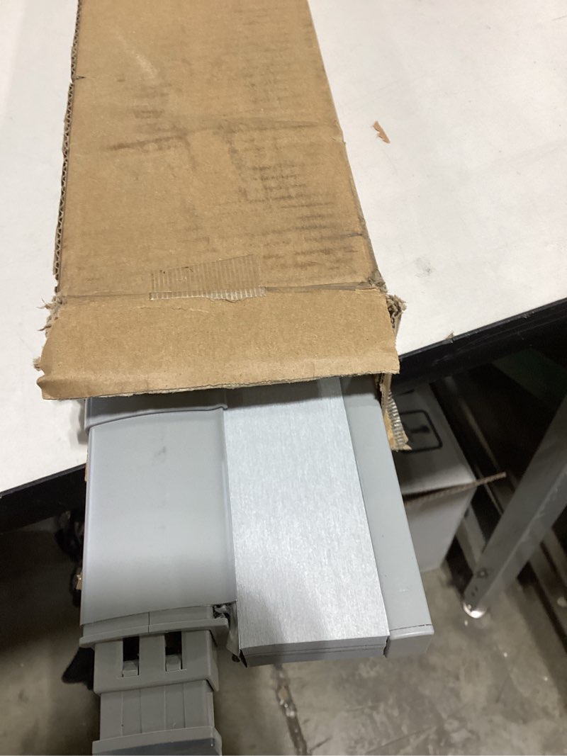 Condition photo showing Good Condition for no drill cellular shades for indoor windows, thermal insulating & noise reducing honeycomb blinds, free stop cordless blackout shades, grey,53" w x 64" h 53"w x 64"h grey(blackout)