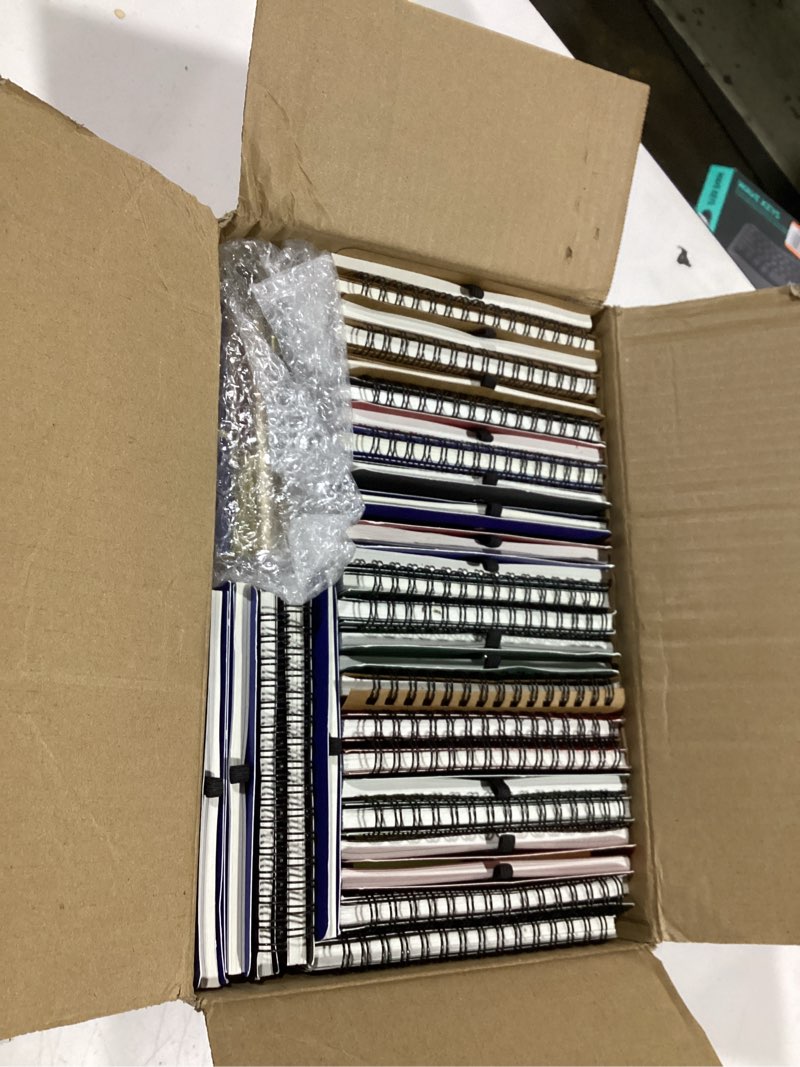 Condition photo showing Good Condition for Zhanmai 30 Sets Christian Gift Spiral Notebook Bible Verse Prayer Journals Religious Notepad with Bamboo Ballpoint Pen Colored Sticky Index Tabs for Teacher Nurse Coworker Office (Bible Theme)